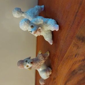 Poodle Miniature Figurines
